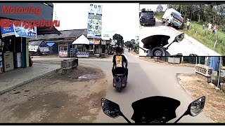 Motovlog Pasar Adiluwih Kab. Pringsewu melewati Dusun Agung Timur menuju Bangun Rejo Lampung Tengah