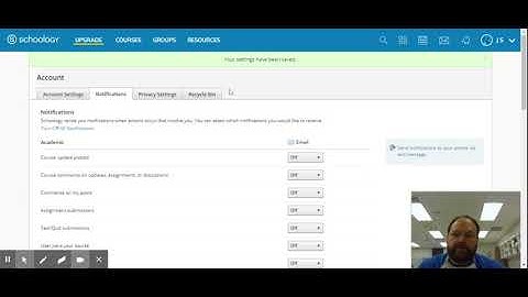 Viewing Overdue Assignments in Schoology