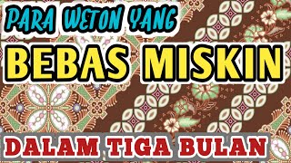 Download Lagu AJAIB‼️ WETON INI BEBAS DARI KEMISKINAN DALAM TIGA BULAN #tarot #tarotreading MP3
