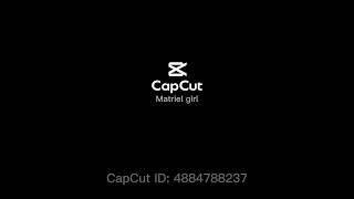 Matriel Gurl But No Matriel Music