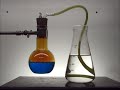 Chemistry experiment 29  copper  nitric acid fountain