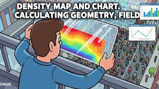 ArcGIS Pro English 5: Creating a density map and chart.  calculating geometry, fields. 