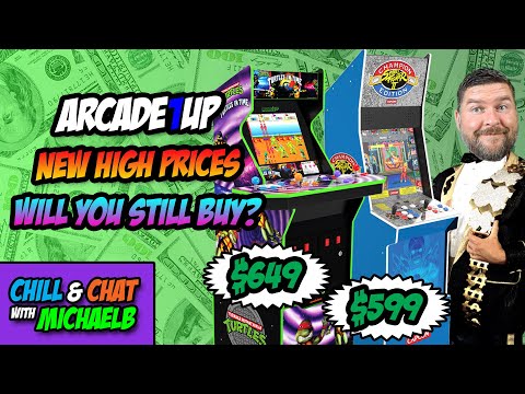 Arcade1Up New Higher Prices from MichaelBtheGameGenie