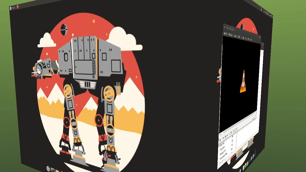 ubuntu 18.04 with ubuntu mate desktop with xwinwrap