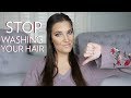 HOW TO MAKE YOUR HAIR LESS OILY | Sarah Brithinee