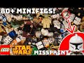 Huge 80+ Lego Minifigure Haul! (Misprint Found!)