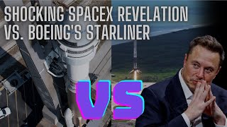Shocking SpaceX Revelation vs. Boeing's Starliner Project NASA's Anger Explodes! #spacex #nasa