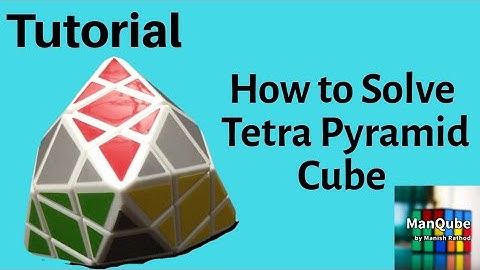 Tetra Pyramid Cube Tutorial | 18 sided Tetra Pyramid Cube | Tetra Pyramid cube