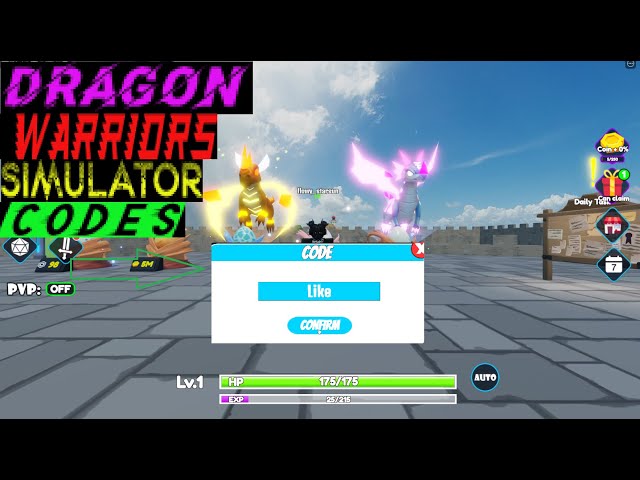 Dragon Warriors Simulator codes