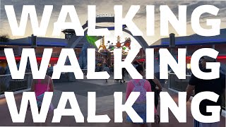 Walking Walking Walking At Walt Disney World Florida - Magic Kingdom, Hollywood Studios And Epcot