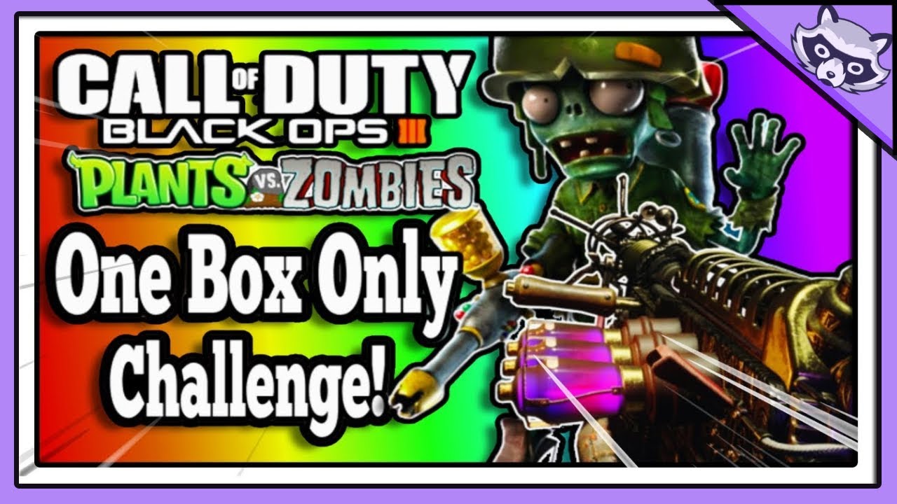 PLANTS VS ZOMBIES MEETS CALL OF DUTY!?! (BLACK OPS 3 CUSTOM ZOMBIES MAP) 