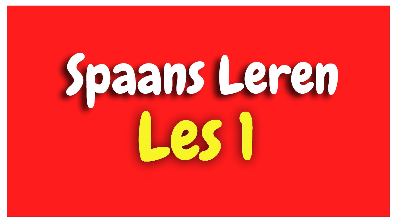 Hoelahoep Woning uitgebreid Spaans Leren lección 1 voor beginners HD - YouTube