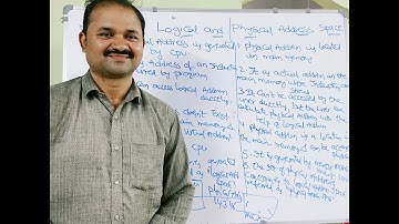 Logisch adres en fysiek adres in besturingssystemen || Logische en fysieke adresruimte
