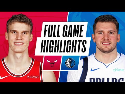 芝加哥公牛队vs达拉斯独行侠队！NBA常规赛
