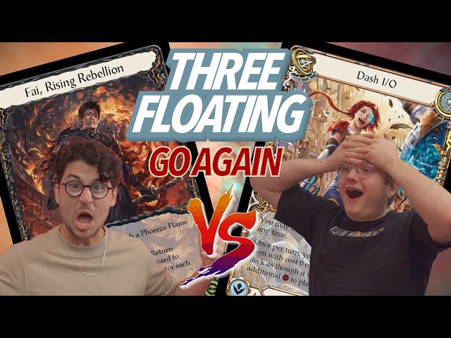 Fastest Decks in FABTCG?? | Fai vs Dash I/O | Go Again 04 | Flesh
