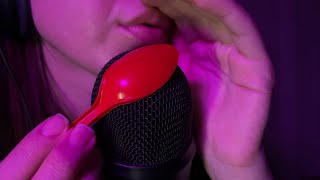 [ASMR - No Talking] Mouth Sounds + Spoons 😴 