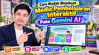 Easy Ways to Create Interactive Learning Media Using Gemini AI, FOR FREE!