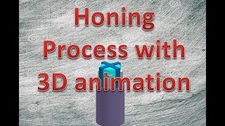 Concept of Honing Process with 3D animation