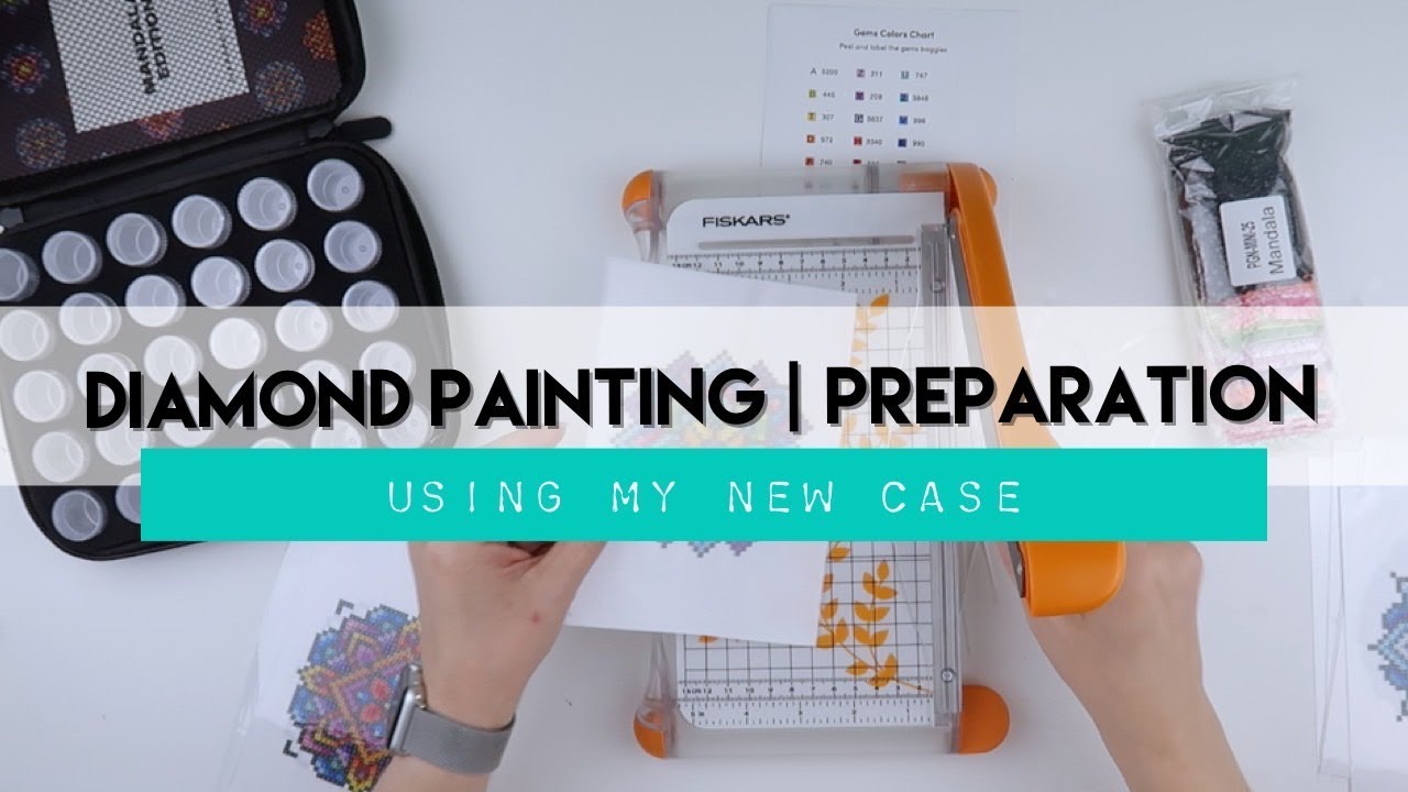 Diamond Painting Preparation | Mandela | PaintGem Minis