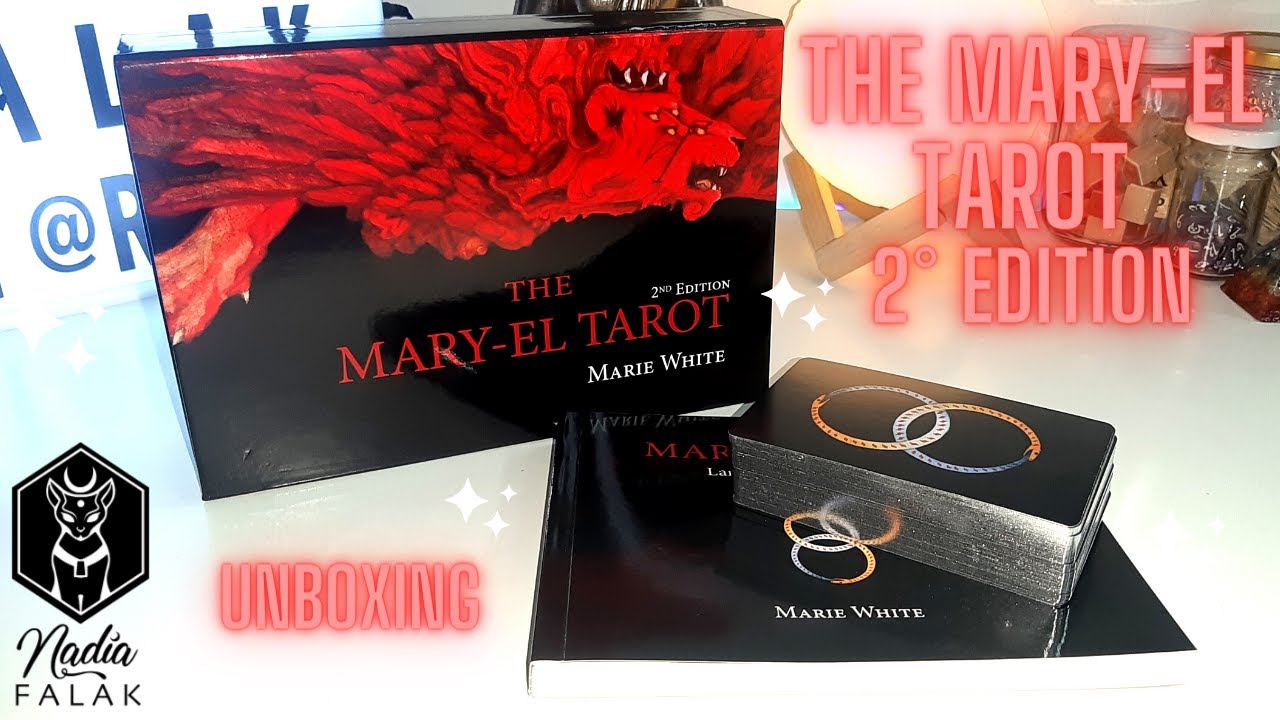 THE MARY-EL TAROT (Segunda Edición) ❤️ Unboxing y Reseña en Español ✨ Nadia Falak