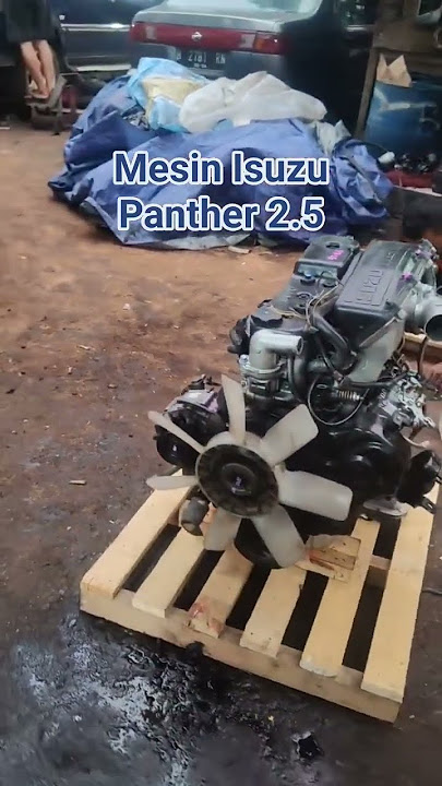 Mesin panther 2.500 Cc #mesinmobil #isuzu #panther #sparepartmobilcopotan