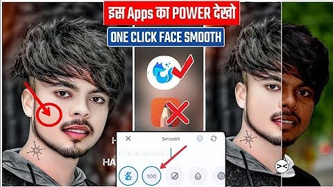 सबसे Best | One Click Face Smooth Editing App 2024 | Enhancefox Photo Edit | Full Tutorial | Hindi