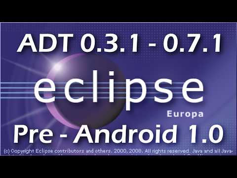 How to Code for Every Android Pre-1.0 Version (ADT 0.3.1 to 0.7.1)