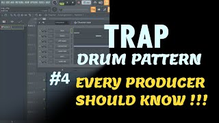 TRAP DRUM PATTERN \ #4\ EVERY Producer Should Know | 2022 | Trap Beat FL Studio Tutorial.