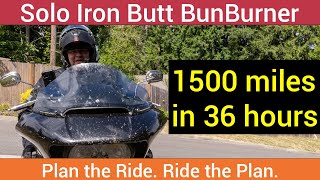 Solo Iron Butt BunBurner 1500 | SaddleSore 1000 | Shark Nose 1000