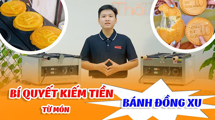 Máy làm bánh đồng xu Hàn Quốc - Bí quyết hốt bạc là đây | Thái Long