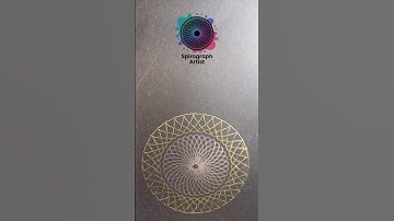 Satisfying Spirograph Art 🎨 #spirograph #relaxing #relaxartonline #artandcraft #satisfying #relax