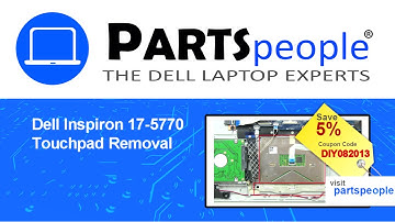 Dell Inspiron 17-5770 (P35E001) Touchpad How-To Video Tutorial