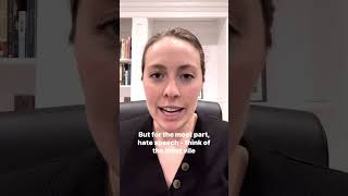 Is hate speech protected by the 1st amendment? Yes…for the most part