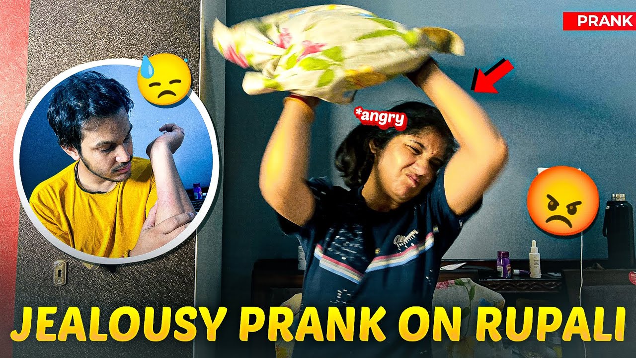 Jealousy prank on Rupali 🥵 liking her friend? 😱Prank gone wrong