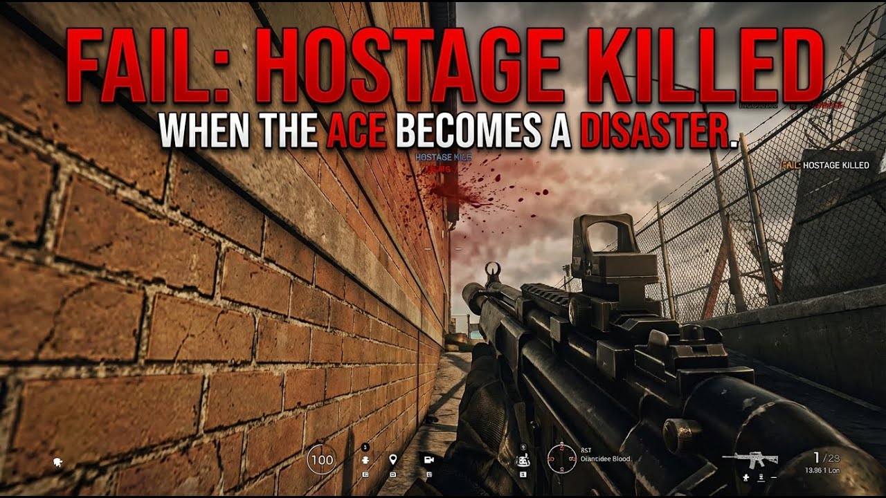 Rainbow Six Siege: Fail -hostage killed - YouTube