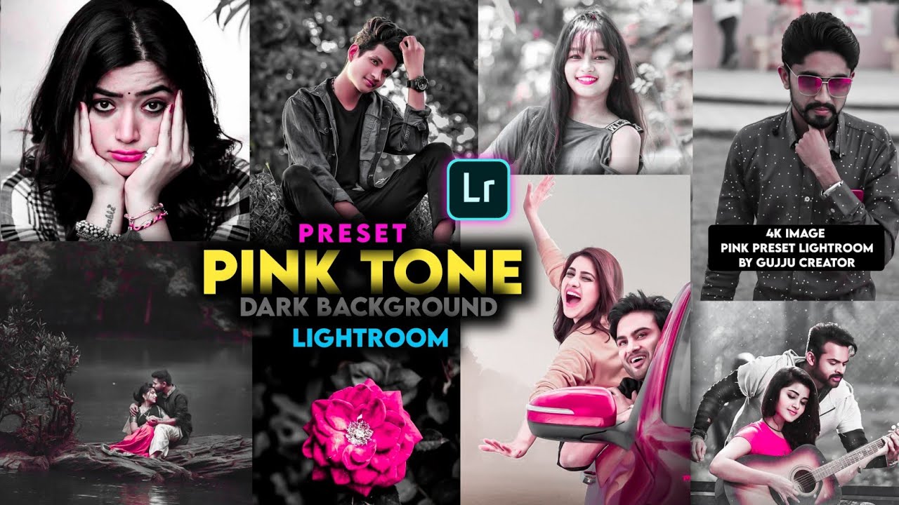 PINK TONE PRESET | Lightroom Mobile Editing Tutorial | Pink Preset | Lightroom Preset Free DNG