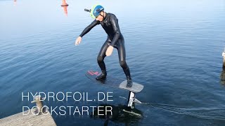 Hydrofoil de Dockstarter Test 2021