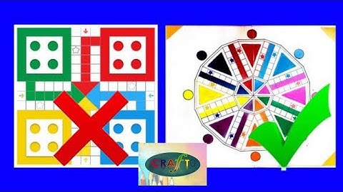 Family ludo game | 8 people play udo game |hand made ludo| how to make ludo at home |New ludo game |