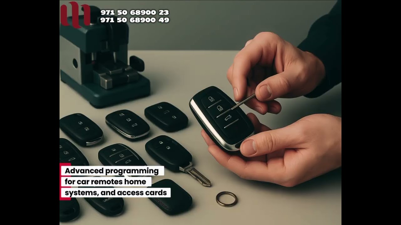 MASTER SOLUTION – KEY & REMOTE REPAIR IN DUBAI I 🔑🔋