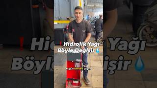 ❗️Hidrolik Yağı Böyle Değişir💧 #shorts #araba #car