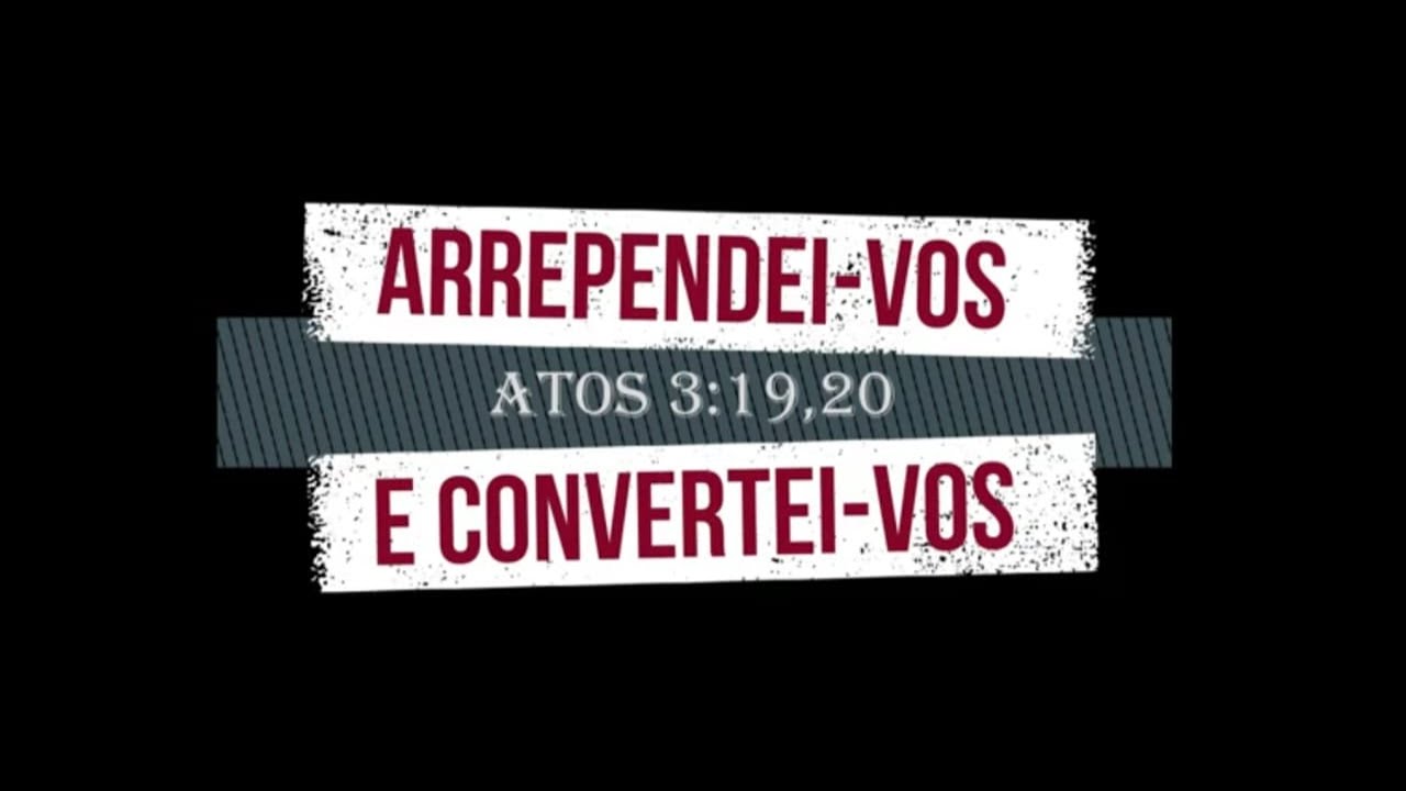 PREGAÇÃO: ARREPENDEI-VOS E CONVERTEI-VOS - ATOS 3:19,20 - YouTube