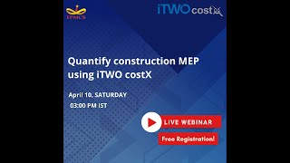 Short video : 1 Digital quantification on construction MEP using iTWO costX (Auto Count feature)