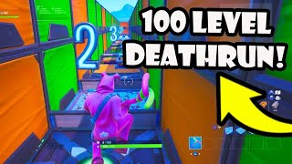 FORTNITE DEATHRUN 100 LEVEL
