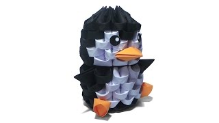 3d Origami Penguin Tutorial (remake)