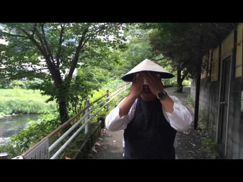 箱根湯本温泉 あじさい橋から萬翠楼福住まで、海風屋さんの人力車で！