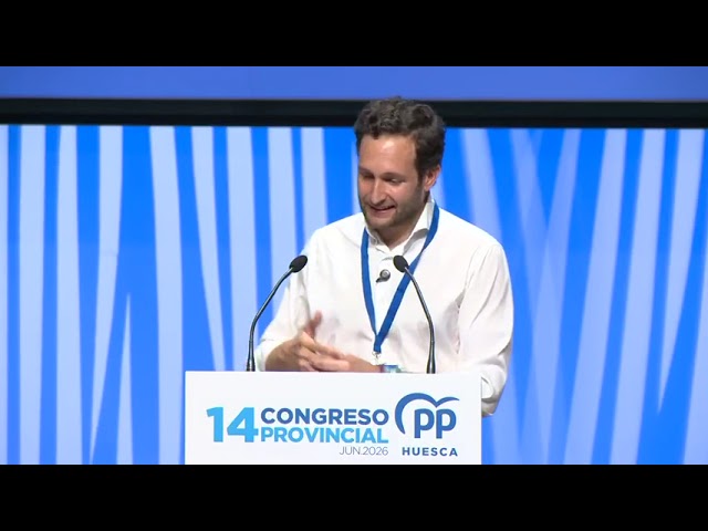 Discurso íntegro de Isaac Claver, nuevo Presidente del PP en la provincia de Huesca