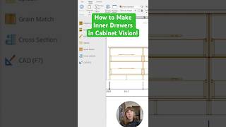 How to Make Inner Drawers in Cabinet Vision!