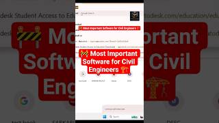 🚧 Most Important Software for Civil Engineers 🏗️ 👇#civilengineer #structuralhimanshi #viral