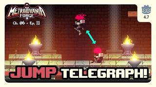 Boss Jump Telegraph // Metroidvania Forge Ch 06 Ep 11 // Godot 4 Tutorial
