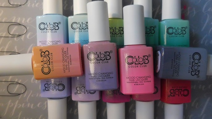 Color Club Nail Dip Powder - Mood Color Changing Collection